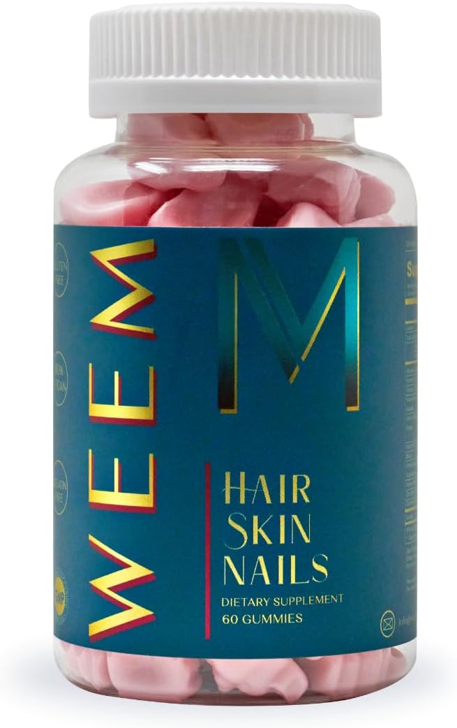 Clearly displays the product packaging to show the brand and type of supplement. Shows the actual gummies inside the bottle, giving customers a visual of the product they'll receive.