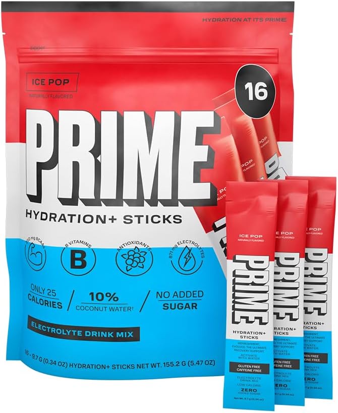 Shows the product packaging and individual stick packets to clearly display what the customer will receive. Highlights the convenient packaging format of both the resealable bag and individual…