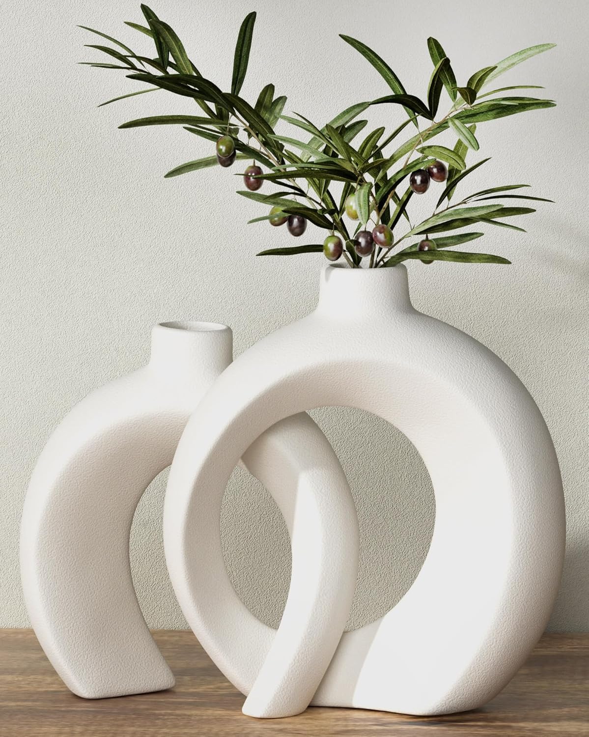 Showcases the product's aesthetic appeal and how it can enhance home decor with a minimalist, natural touch.