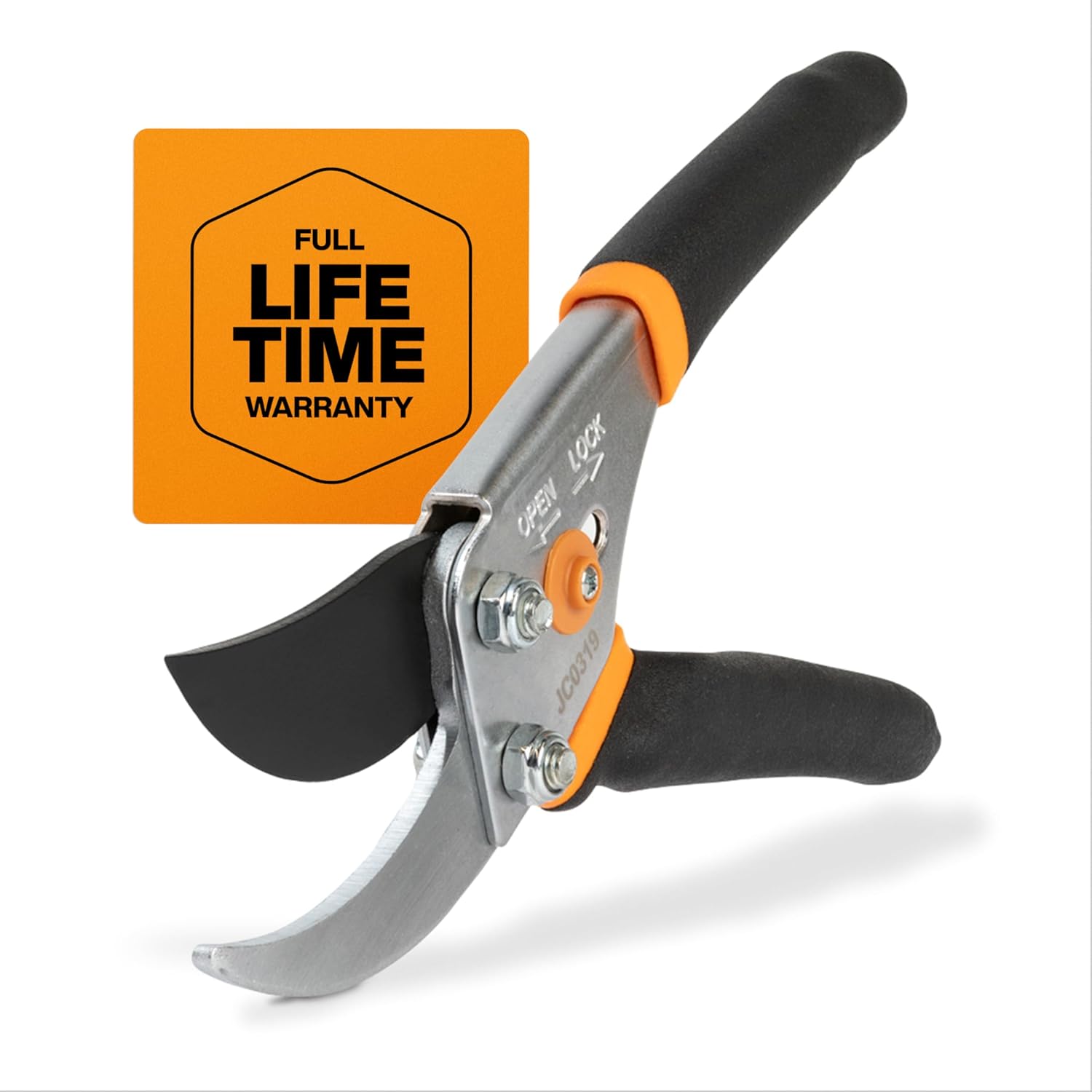 Showcases the product's design and highlights the lifetime warranty to emphasize durability and quality.