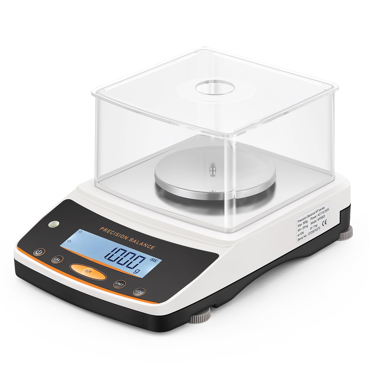 Showcases the product's clear display and precise measurement capabilities for potential buyers.
