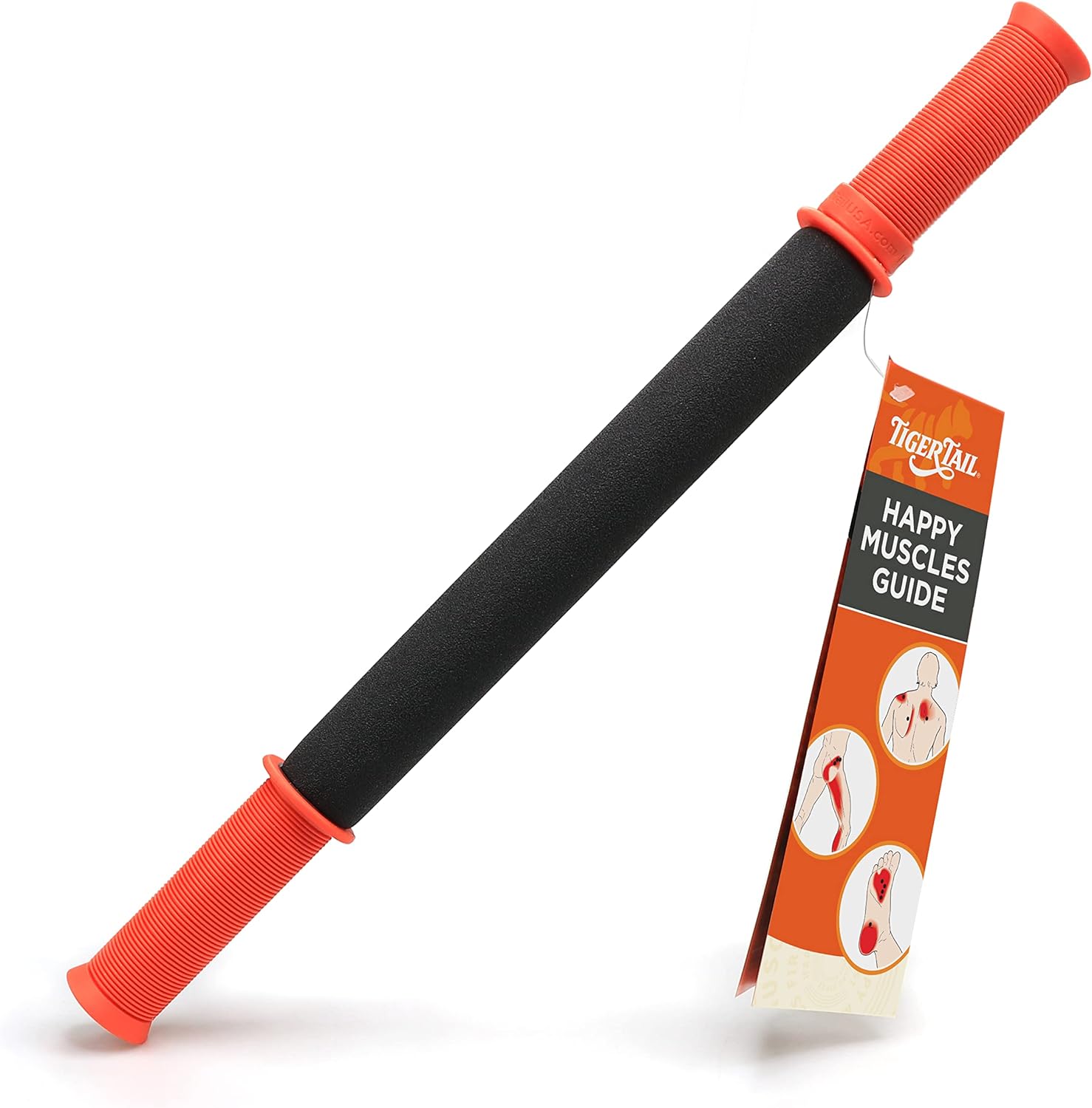 Showcases the product clearly against a white background, allowing customers to see its design and features. Displays the included instruction guide to inform customers about proper usage and…