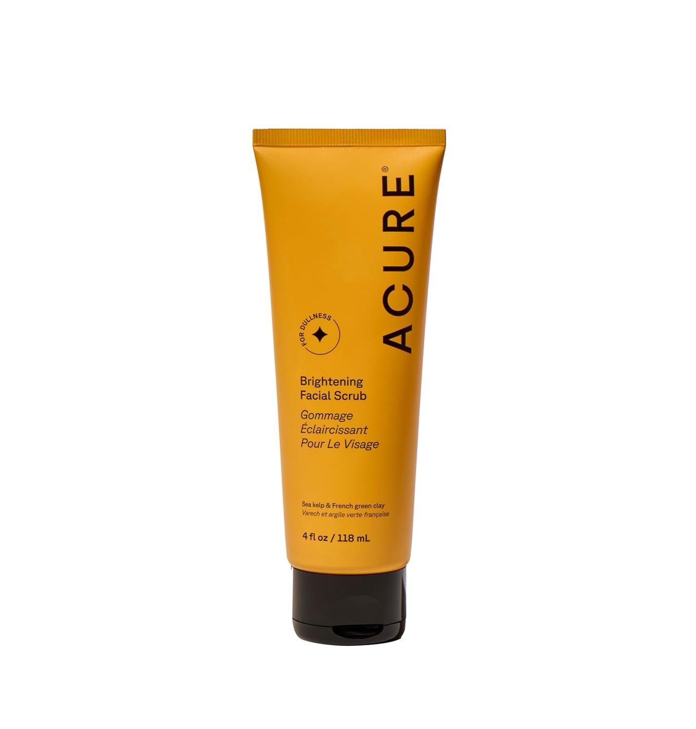 Showcases the product's packaging and clearly displays its name and function to potential buyers.