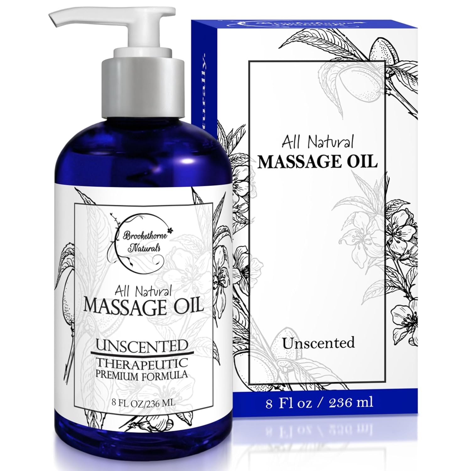 Showcases the product alongside its retail packaging to communicate brand identity and highlight key product features.