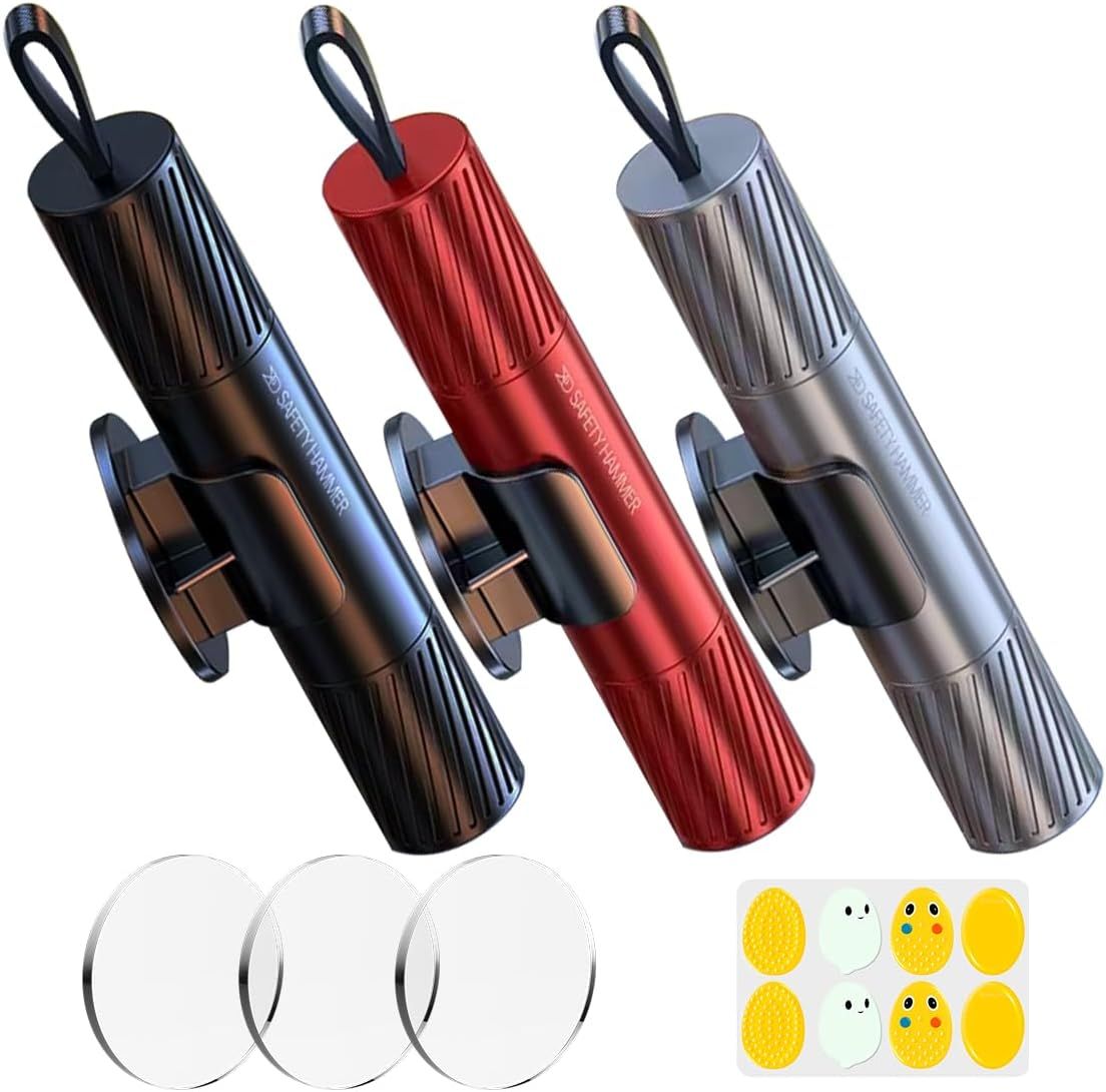 Showcases the product in multiple color choices to highlight available options for customers. Displays the sleek, cylindrical shape of the product to emphasize its portable and modern design.