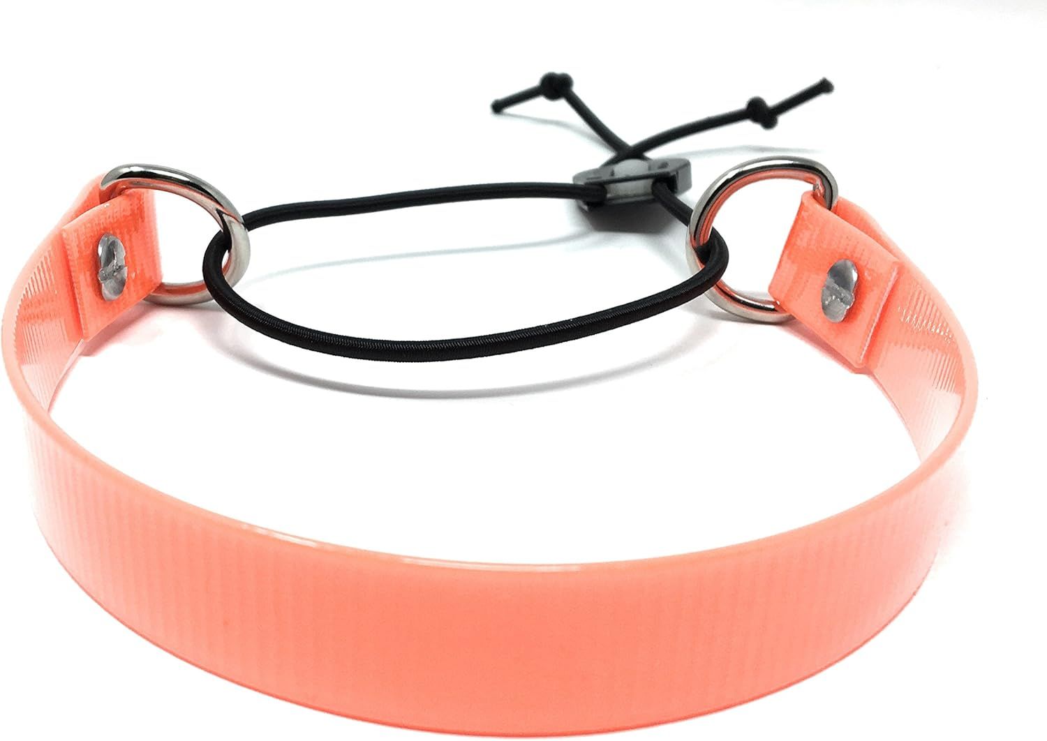 Displays the core product clearly on a white background to help shoppers identify the adjustable collar design and its key components including the elastic cord and metal rings.