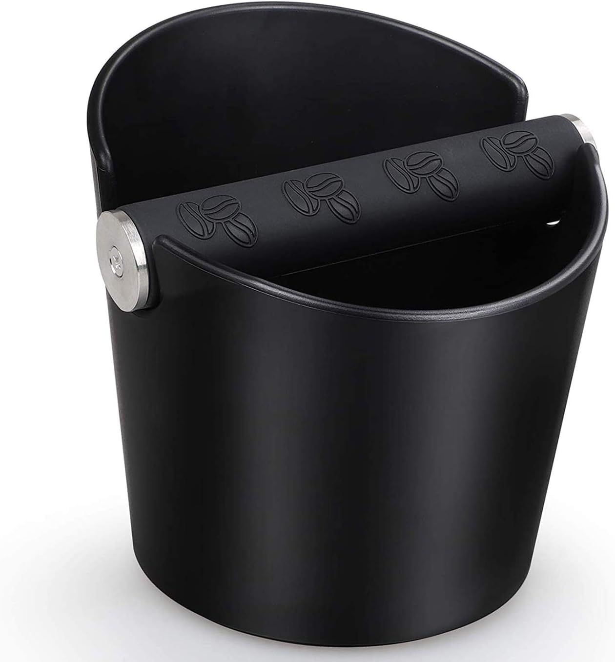 Displays the core product clearly on a white background to help shoppers quickly identify the espresso knock box being sold.