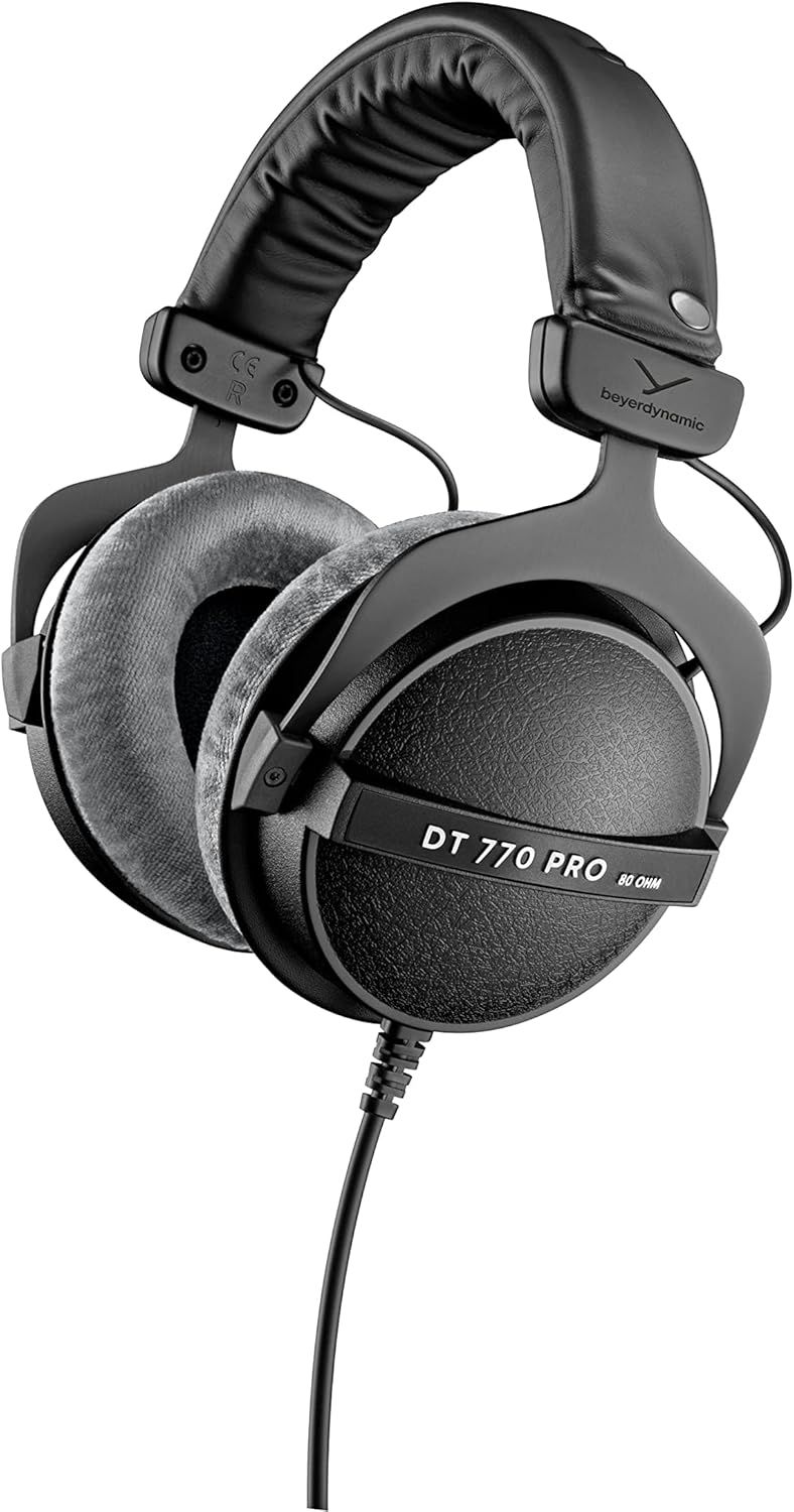 Displays the core product clearly against a white background to help shoppers quickly identify the beyerdynamic DT 770 PRO headphones being sold.