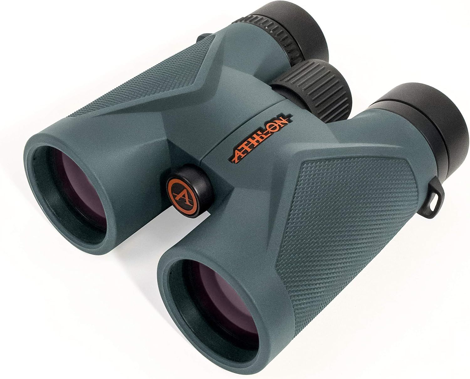 Displays the core product clearly to show shoppers what they will receive, highlighting the design, branding, and build quality of the binoculars. Uses a subtle drop shadow to ground the product and…