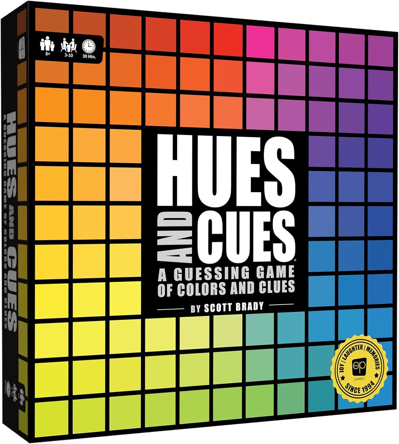 Shows the physical retail packaging to help shoppers understand what they will receive and to communicate the game's colorful, visual nature through the box design. Displays the core sellable…