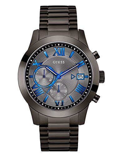 Shows the complete watch product with clear visibility of the design, dial features, and metal bracelet to help shoppers evaluate the style and appearance of the timepiece.