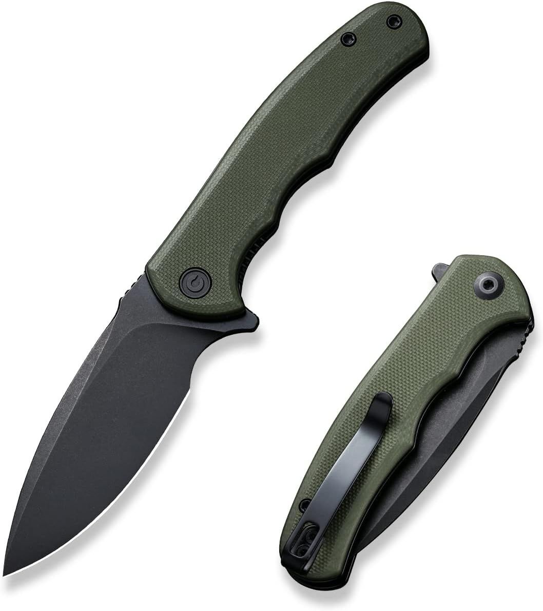 Shows the core product clearly from multiple angles to help shoppers understand the knife's design, handle texture, and overall appearance in both open and closed positions. Demonstrates the knife's…