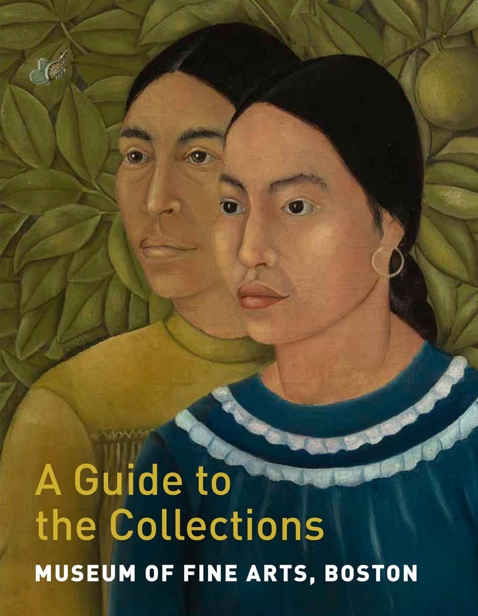 Displays the book cover featuring artwork from the Museum of Fine Arts Boston collection to communicate the product's content and cultural value to potential buyers.