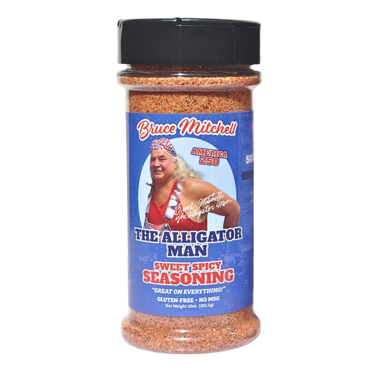 Displays the core product, a seasoning jar with clear branding and product information, allowing shoppers to see exactly what they will receive.
