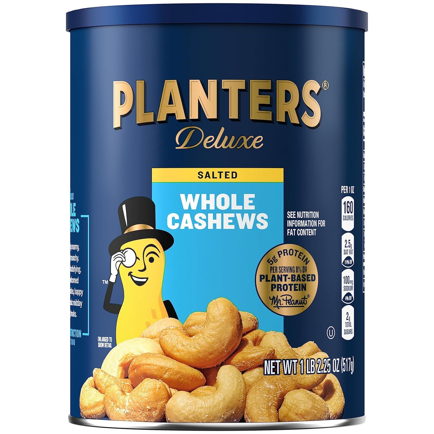 Displays the core product packaging clearly to show shoppers exactly what they will receive, including brand, product type, and key nutritional benefits like plant-based protein. Shows the physical…