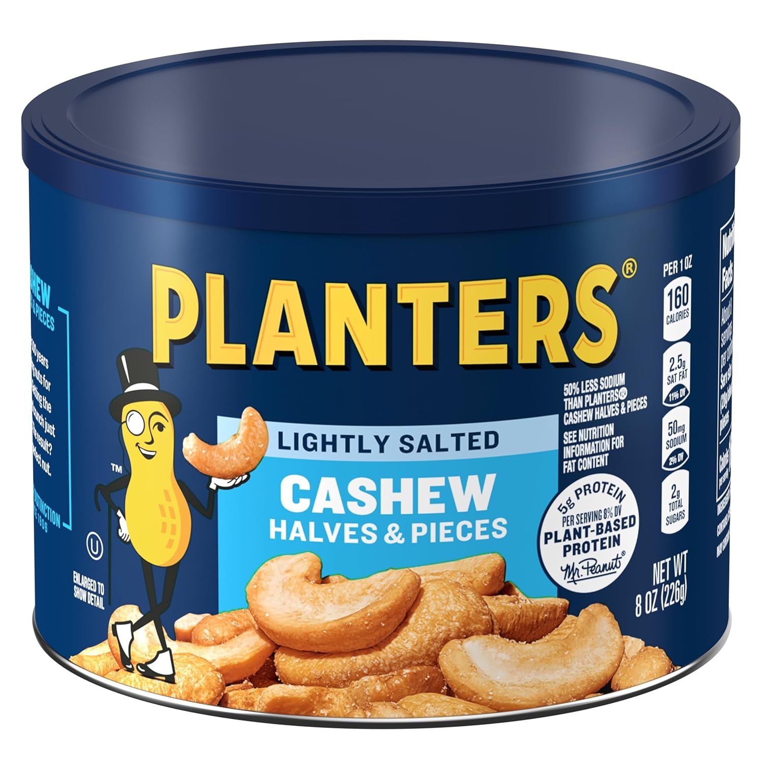 Displays the core product in its retail packaging to show shoppers exactly what they will receive, including the brand, product type, and key nutritional benefits. Shows the physical retail…