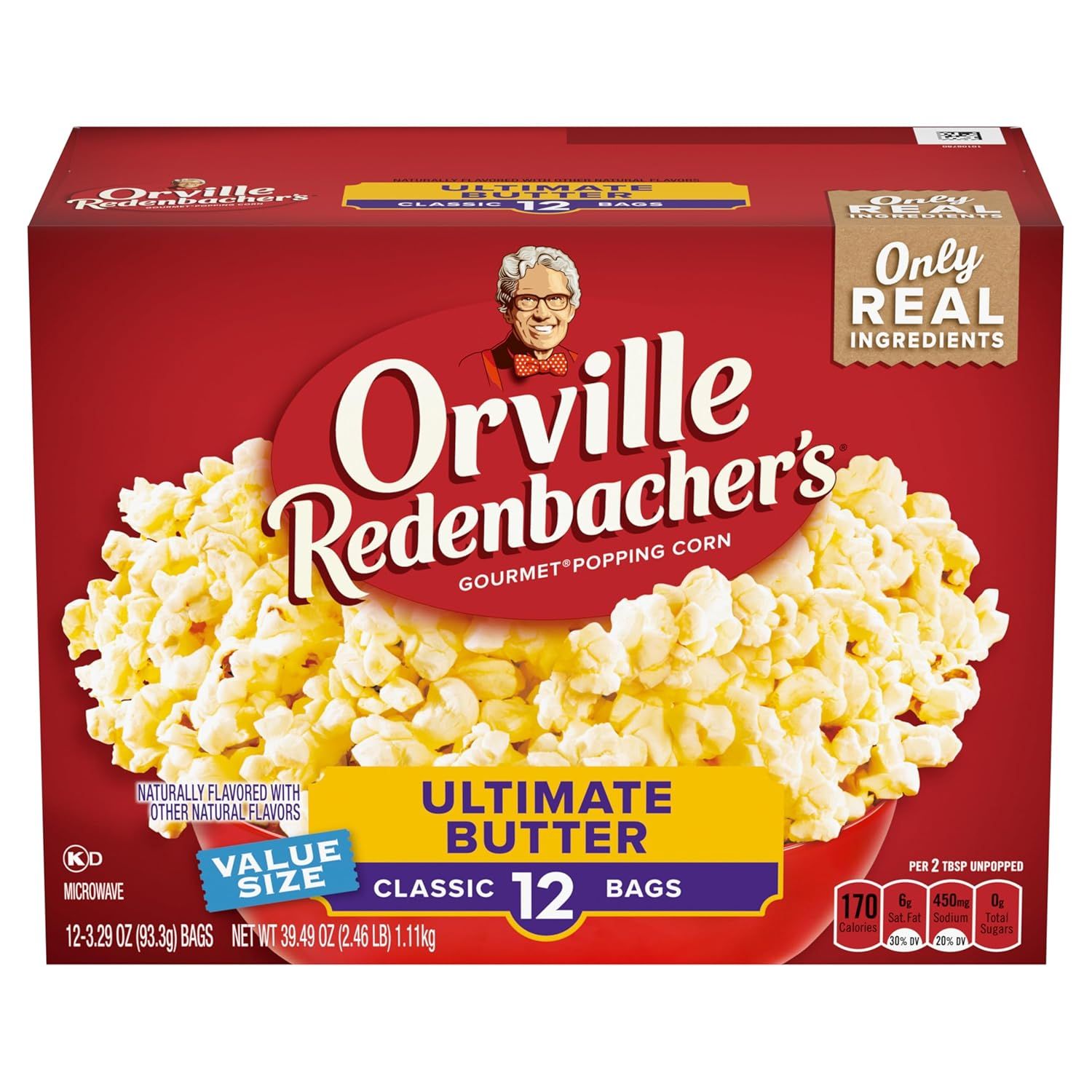 Shows the retail packaging the buyer will receive, helping them recognize the product on the shelf or at delivery and understand the quantity and format. Displays the core product with appetizing…