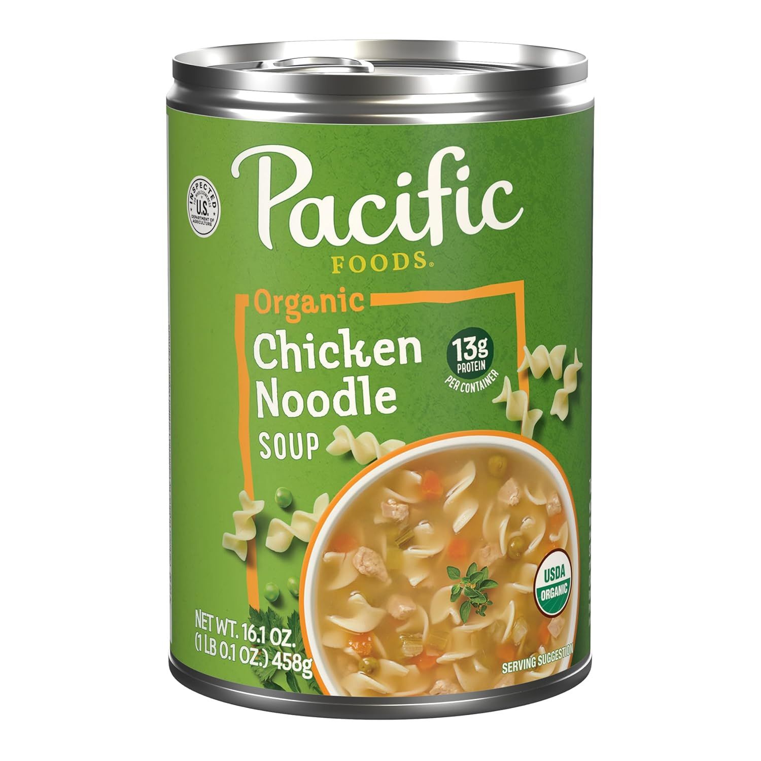 Displays the core product clearly so shoppers can identify the brand, flavor, and packaging format of the soup they are purchasing. Shows the actual retail packaging the buyer will receive,…