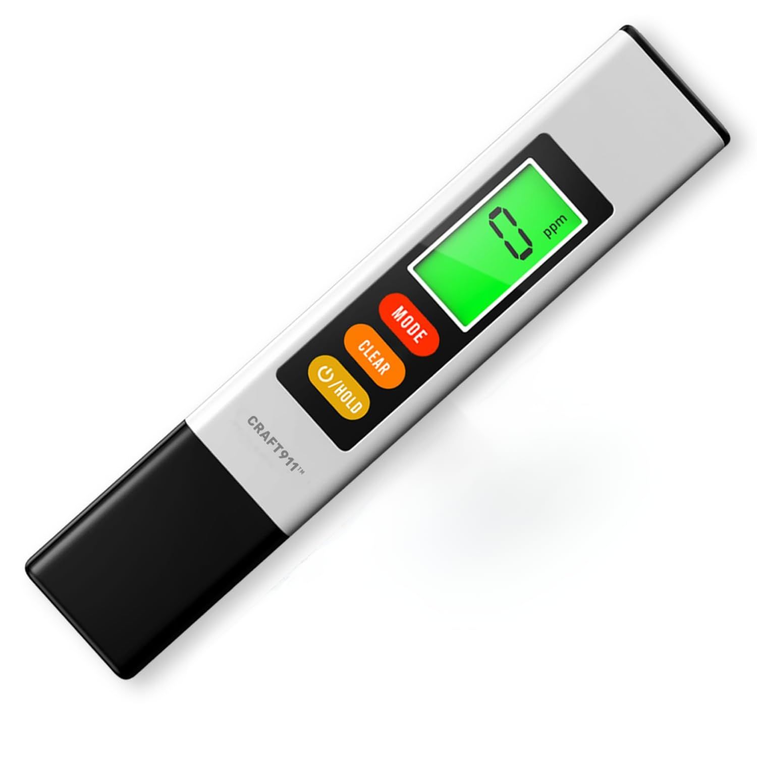 Shows the core product clearly on a white background with its digital display and control buttons visible, allowing shoppers to see the device's interface and design.
