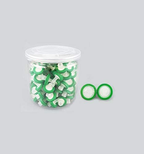Shows the core product—green and white ring-shaped items in a clear container—allowing shoppers to see exactly what they are purchasing and the quantity included. Displays the clear plastic…