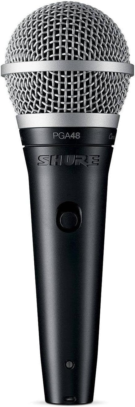 Displays the core product clearly on a white background to show the microphone's design, mesh grille, and branding for catalog presentation.