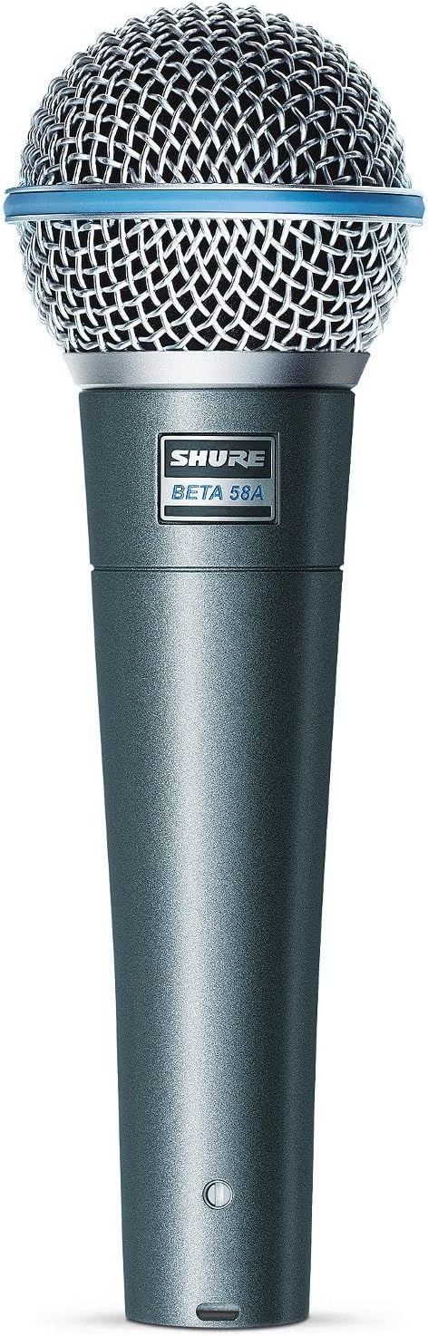 Displays the core product clearly on a white background to show the microphone's design, mesh grille, and branding for catalog purposes.