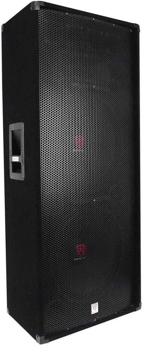 Displays the core product clearly on a white background to show the speaker's design, mesh grille, handle, and overall construction for catalog presentation.
