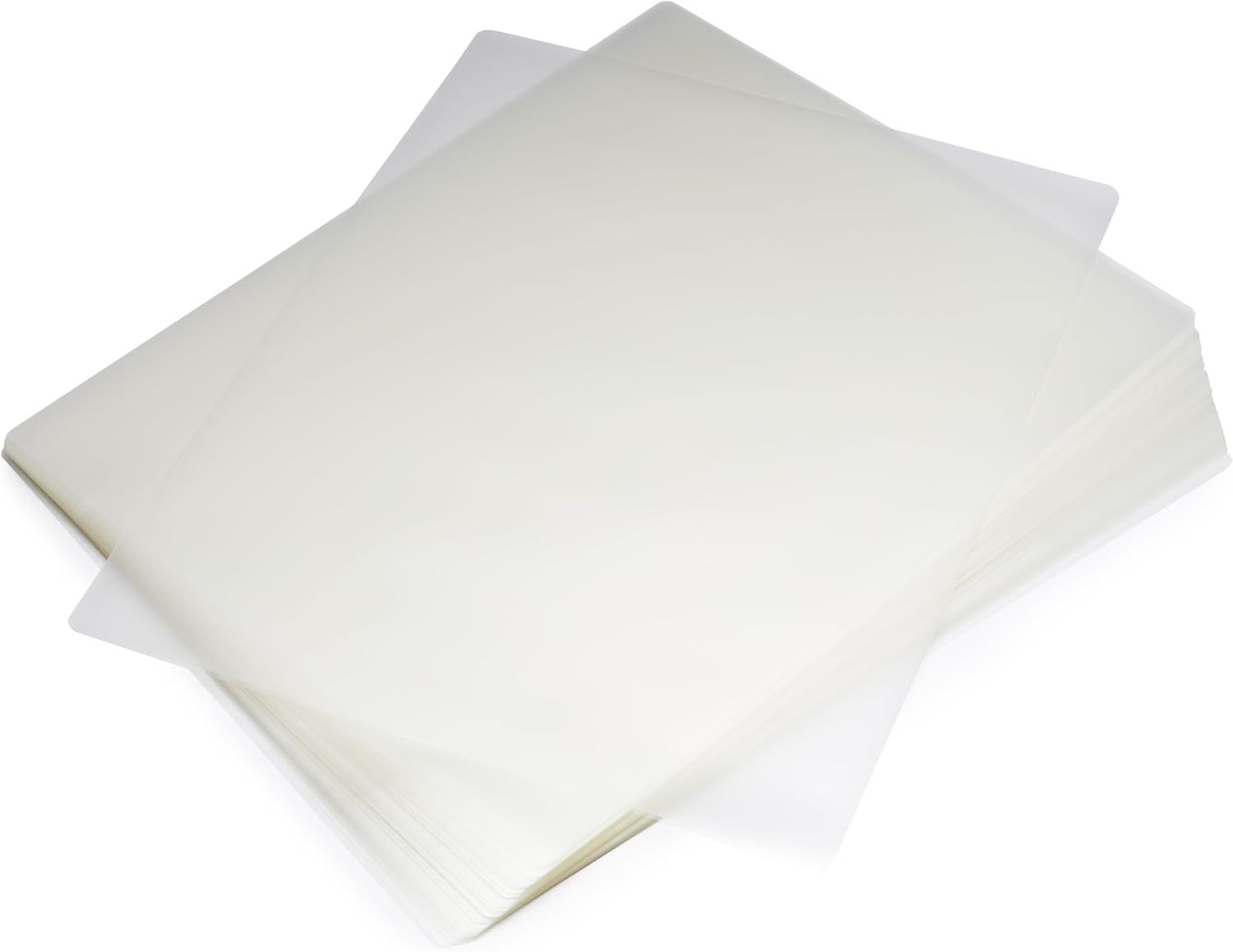 Displays the core product clearly on a white background to show what the buyer will receive, emphasizing the quantity and clean appearance of the sheets.
