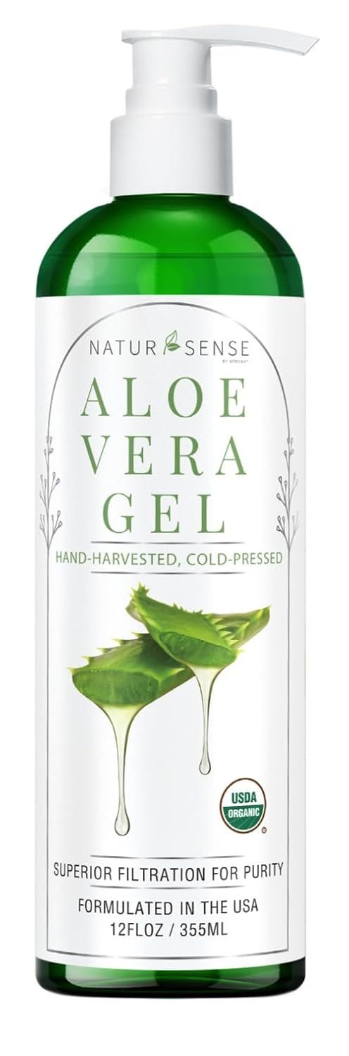 Displays the core product clearly on a white background to show shoppers exactly what they will receive, including the pump bottle design and green gel color. Uses a subtle drop shadow beneath the…