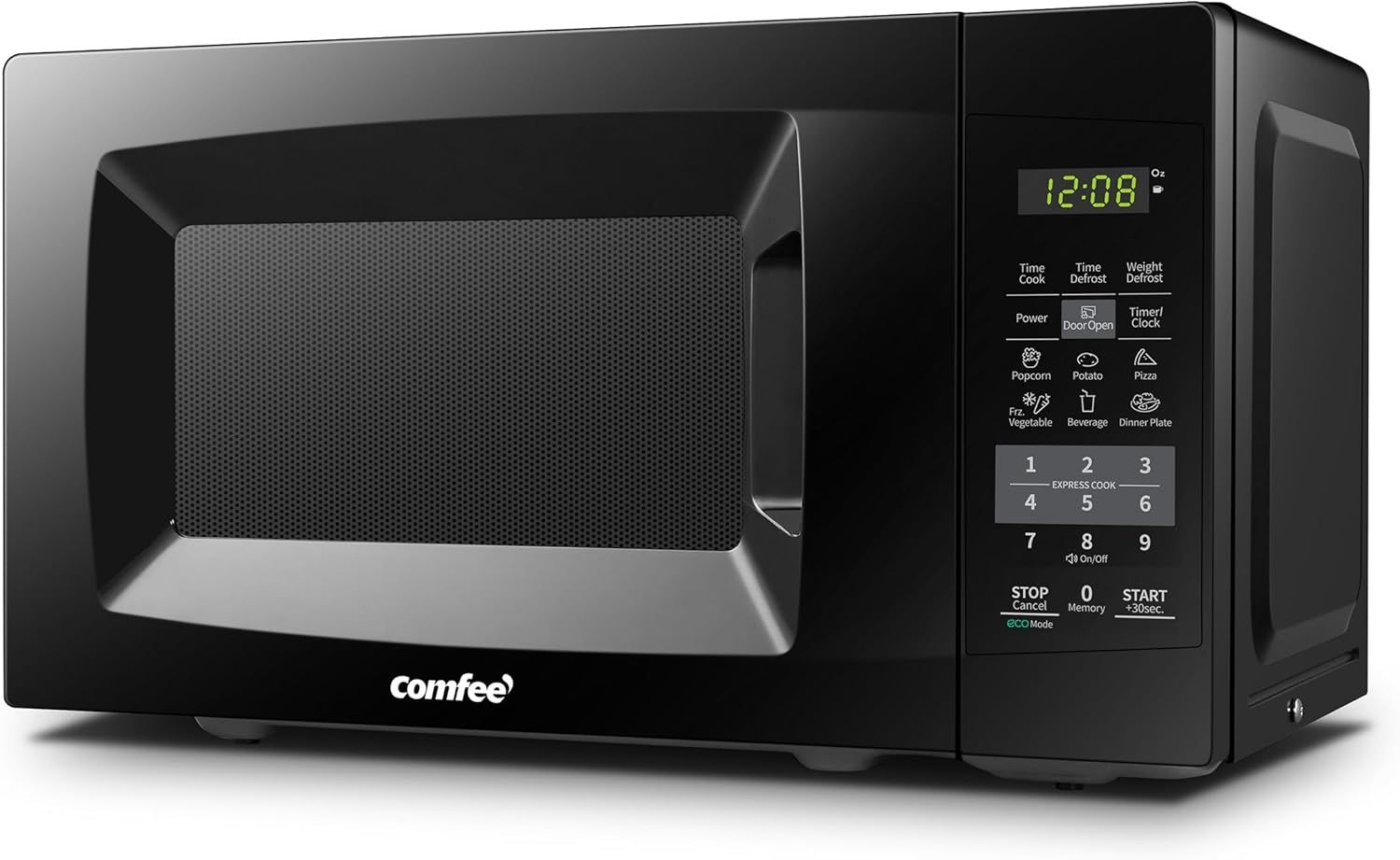 Shows the core product clearly with its key features visible, including the digital display, control panel with preset cooking functions, and the viewing window, allowing shoppers to understand what…