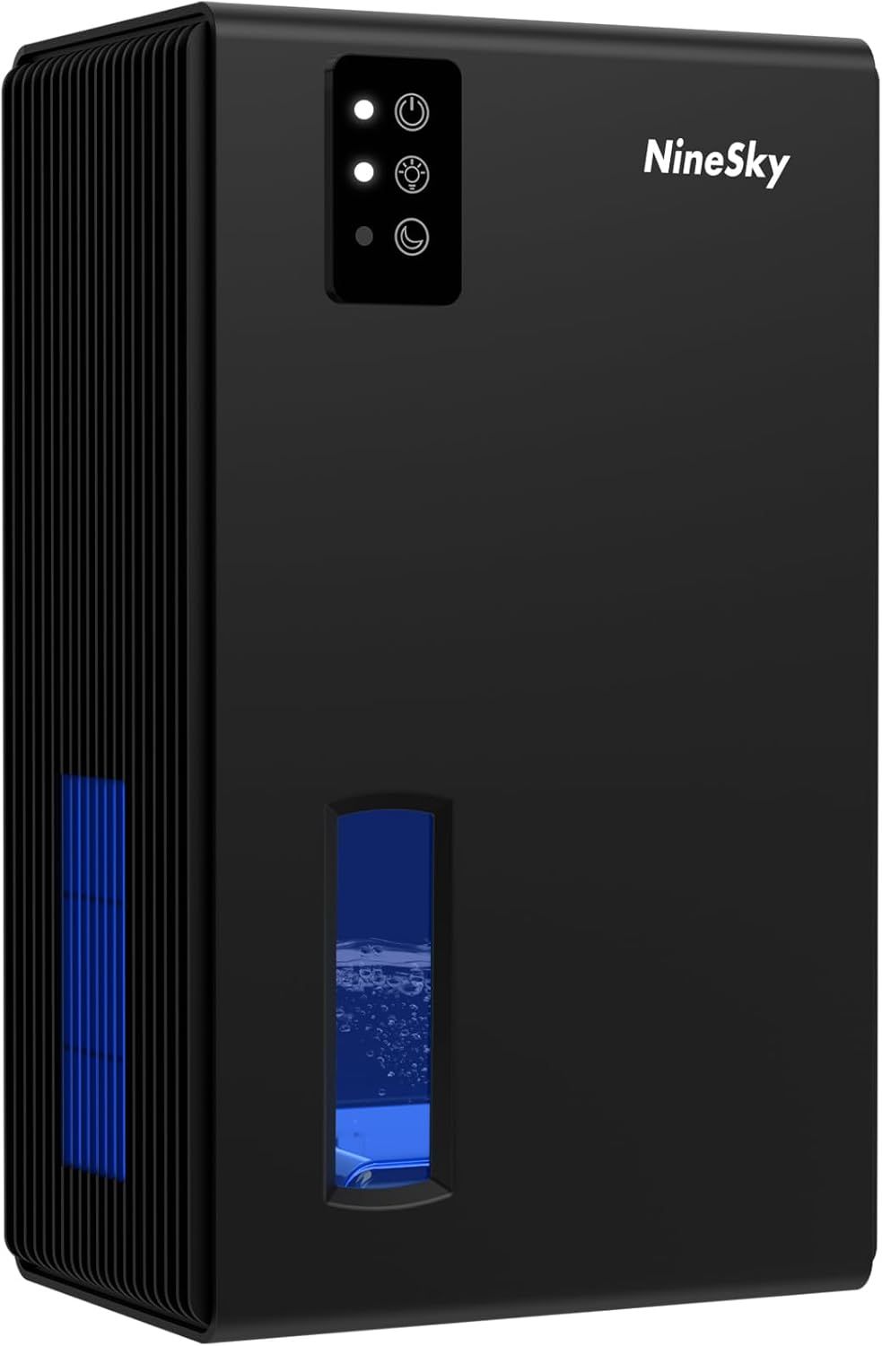 Shows the core product clearly with its key features visible including the control panel with indicator lights and the transparent water level window, helping shoppers understand what they will…