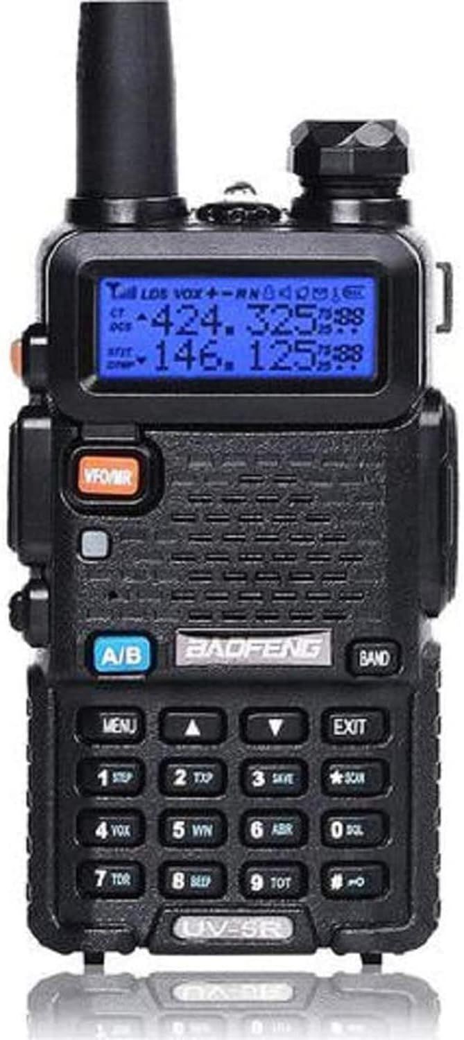 Displays the core product clearly on a white background to show the radio's physical design, digital screen, control buttons, and antenna, helping shoppers understand what they will receive.