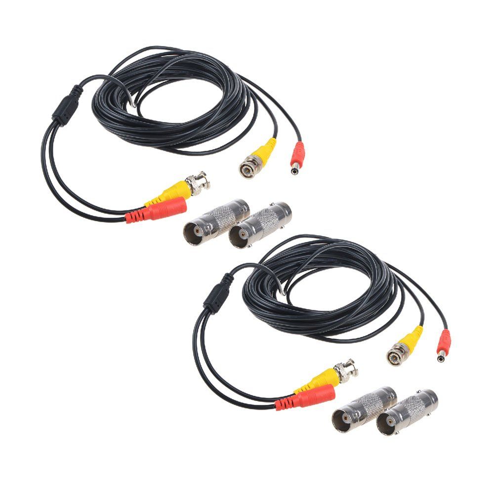 Shows the complete cable set with connectors and adapters to communicate what is included in the purchase. Displays the additional adapter accessories included with the cables to show the buyer…