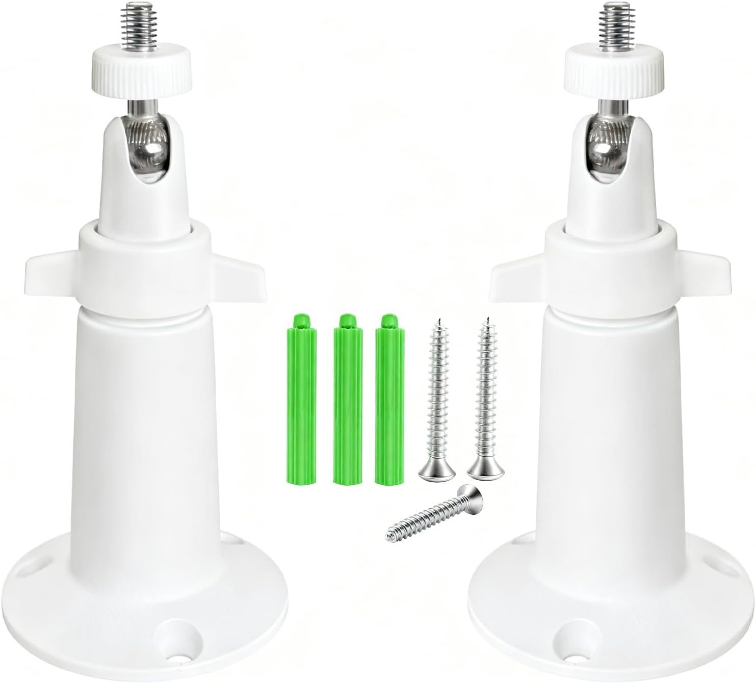 Shows the core product clearly on a white background, allowing shoppers to see the mounting brackets and all included hardware components. Demonstrates that the purchase includes all necessary…