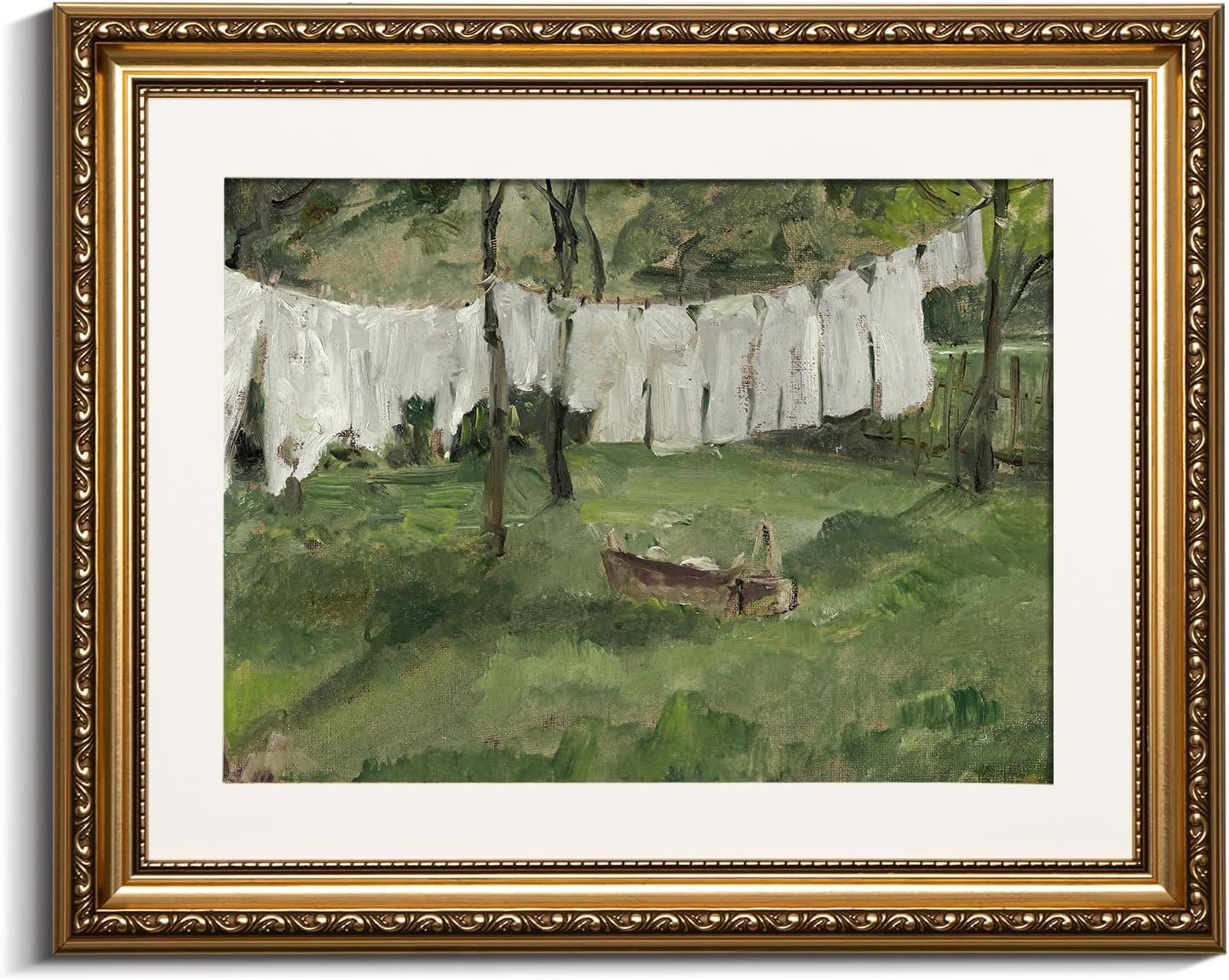 This appears to be a framed painting or artwork rather than a typical Amazon product hero image. It does not fit the standard e-commerce product photography patterns and requires human review to…