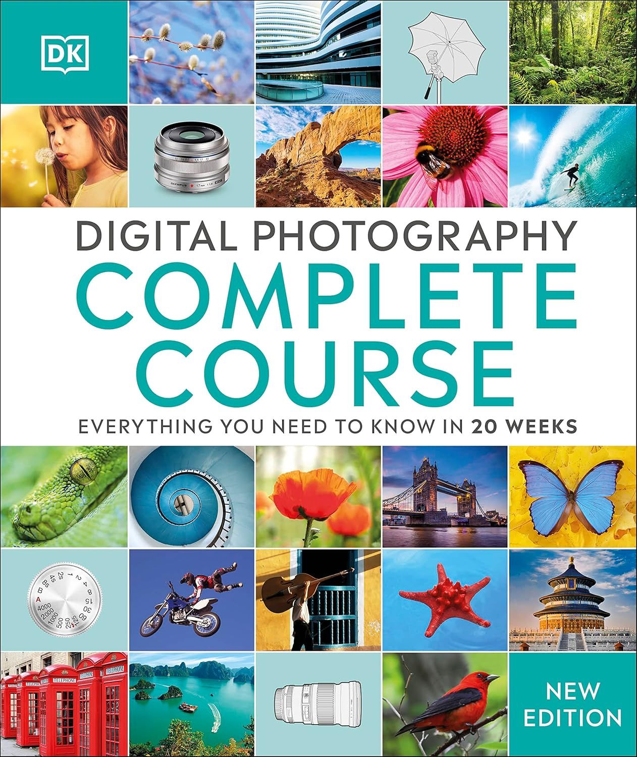 Displays the book cover clearly to show shoppers exactly what they are purchasing, including the title, publisher branding, and visual examples of photography topics covered.