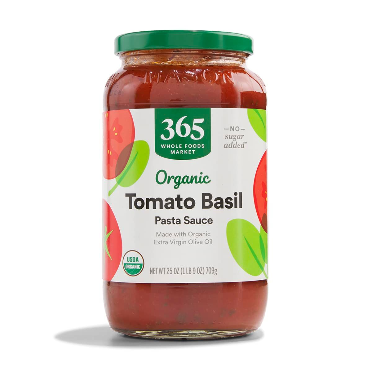 Displays the core product in a clean catalog style to show shoppers exactly what they will receive, emphasizing the organic ingredients and no added sugar benefit. Shows the actual retail packaging…
