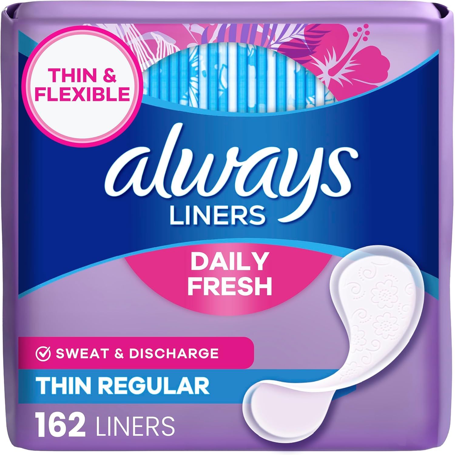 Shows the retail packaging to help shoppers identify the product on shelf and understand what they will receive, including brand, product type, key features, and quantity. Uses a colored gradient…