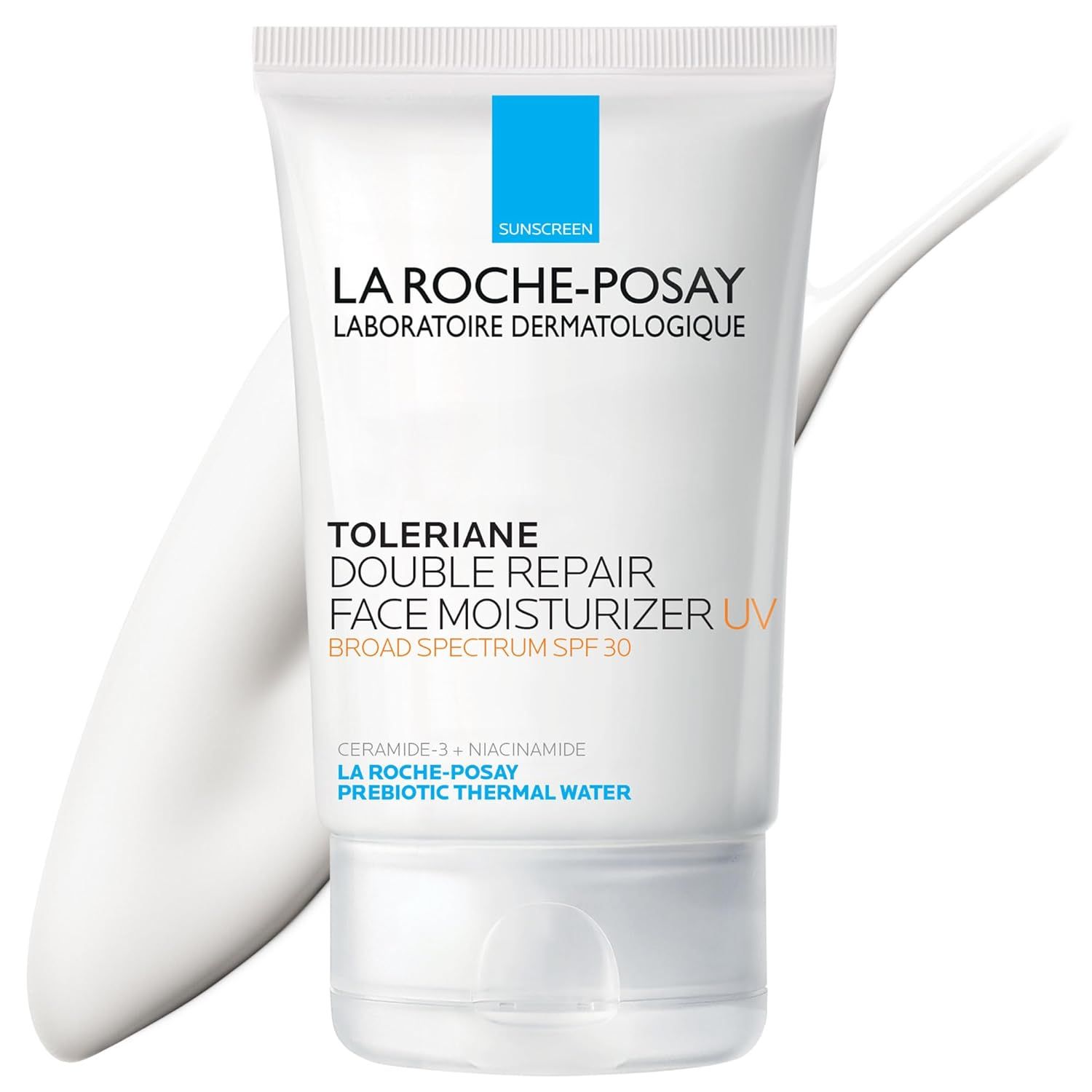 Displays the core product clearly to show shoppers exactly what they will receive, emphasizing the dual-function moisturizer with sun protection. Shows the actual retail packaging the customer will…