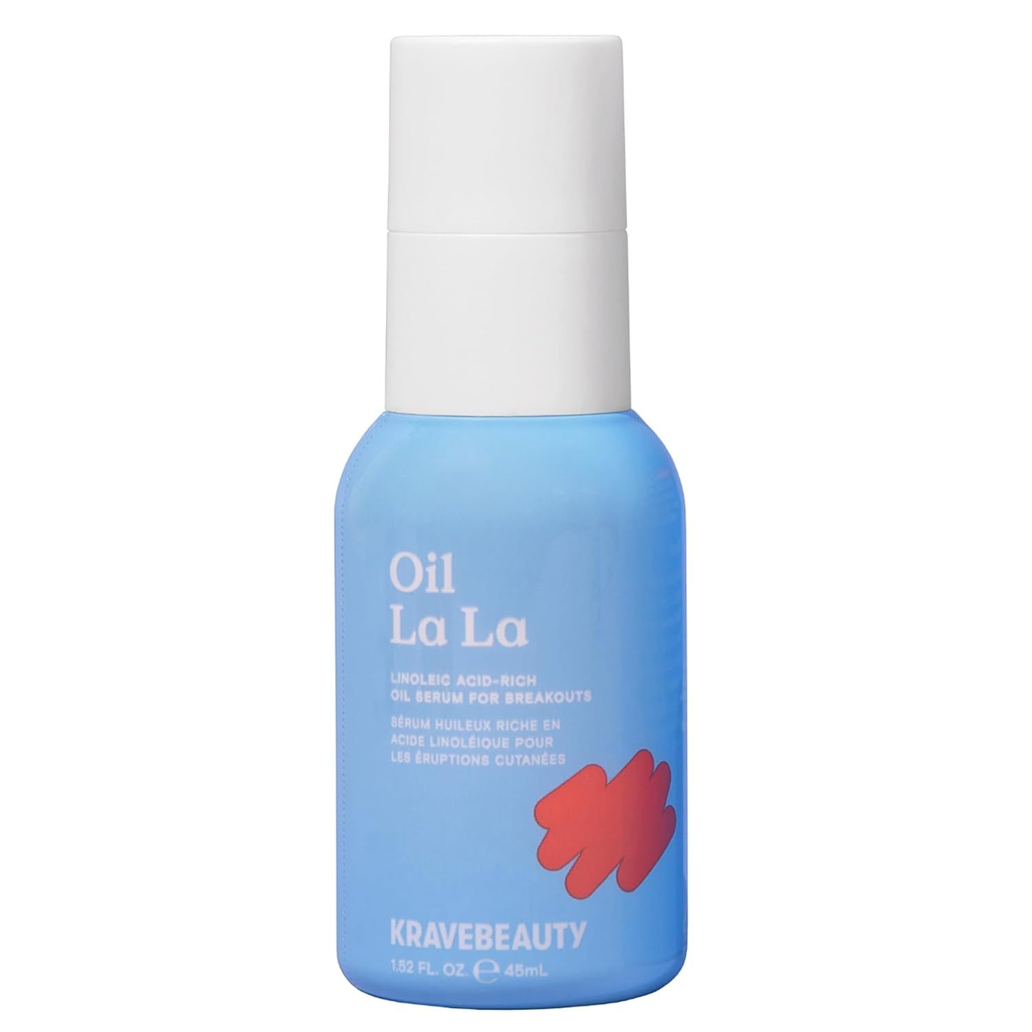 Shows the core product clearly on a white background to communicate what the shopper will receive, emphasizing the bottle design and branding. Displays the actual retail packaging the customer will…