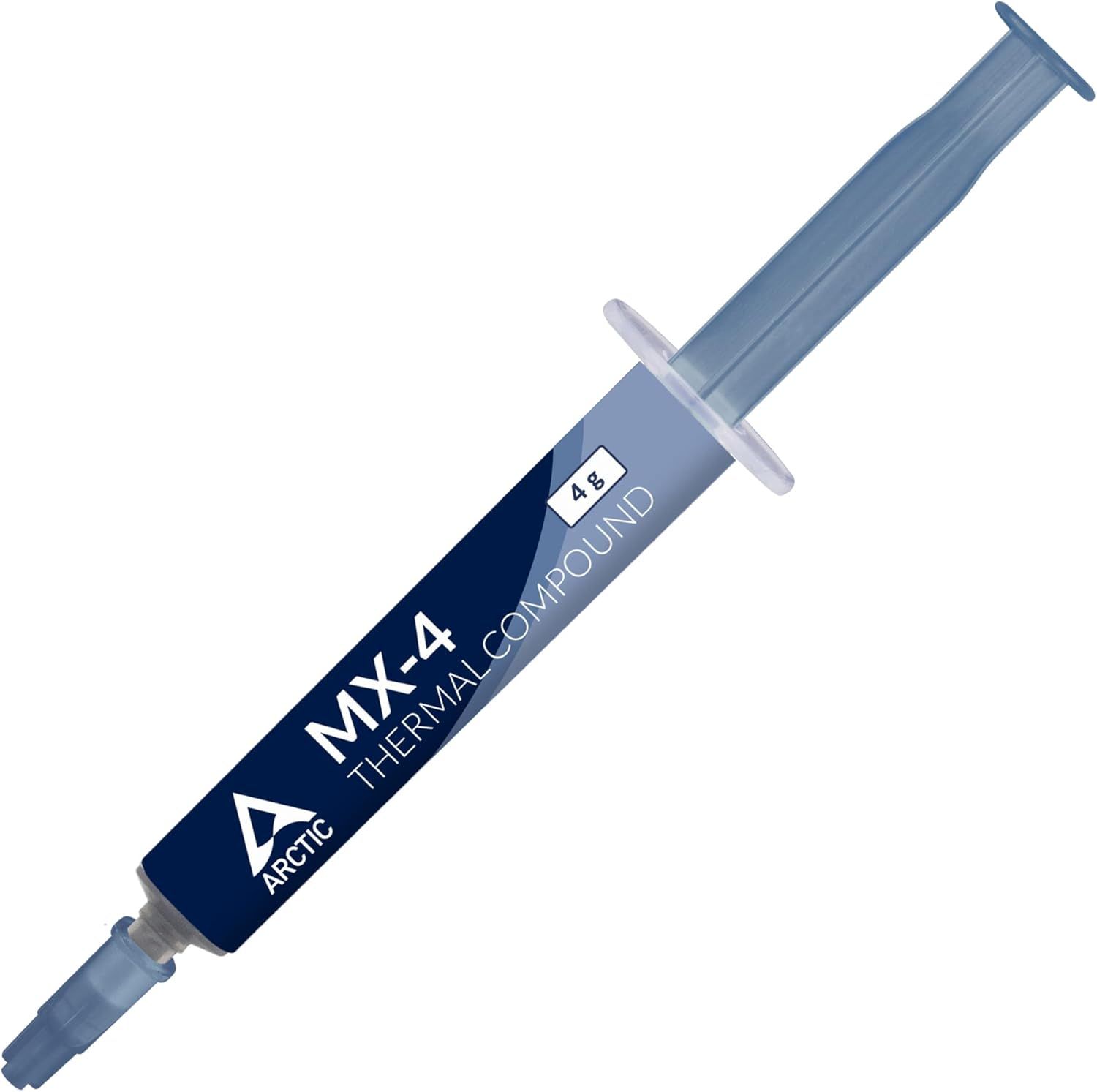 Displays the core product, a thermal compound syringe, clearly showing its form factor and branding to help shoppers identify what they are purchasing.