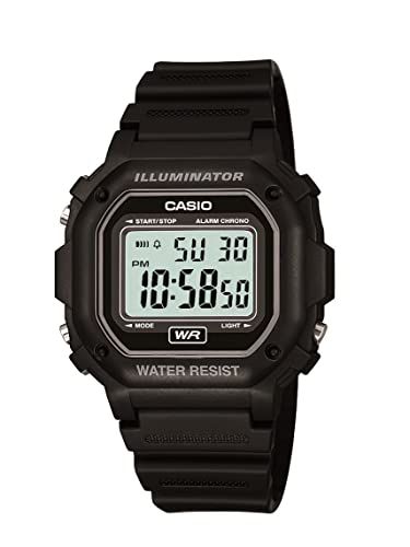 Shows the core product clearly on a clean white background, allowing shoppers to see the watch design, digital display, and overall appearance.