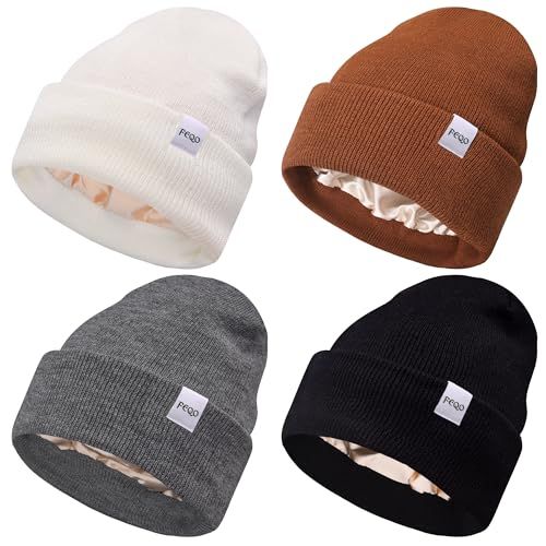 Displays the core product in four different color variations to show shoppers the available color choices. Shows four selectable color variants of the beanie to help shoppers visualize their color…