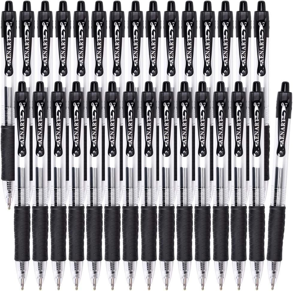 Shows a large quantity of identical pens to communicate value and bulk availability, reassuring shoppers they are purchasing a complete set for office, school, or business use.