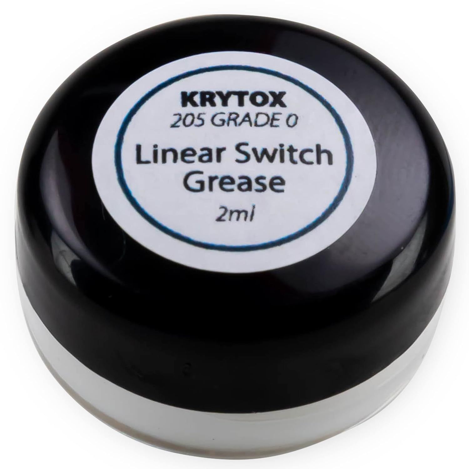 Shows the core product clearly with its label visible to communicate the specific type and grade of grease, reassuring technical buyers of the exact product specification.