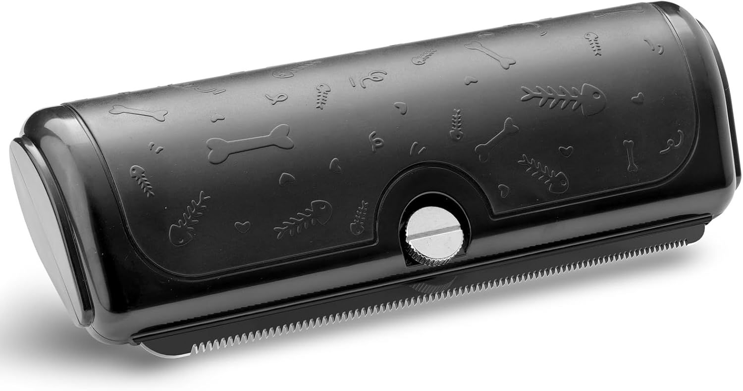 Shows the core product clearly with its decorative pet-themed embossed pattern and functional serrated cutting mechanism, allowing shoppers to see both the aesthetic design and practical features of…