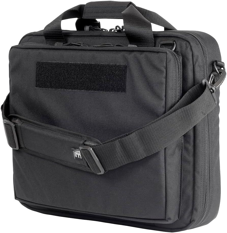 Displays the core product clearly on a white background to show the bag's design, construction, and carrying options including handles and adjustable shoulder strap.