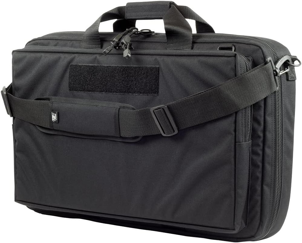 Displays the core product clearly to show its design, construction, and carrying options including dual handles and adjustable shoulder strap.
