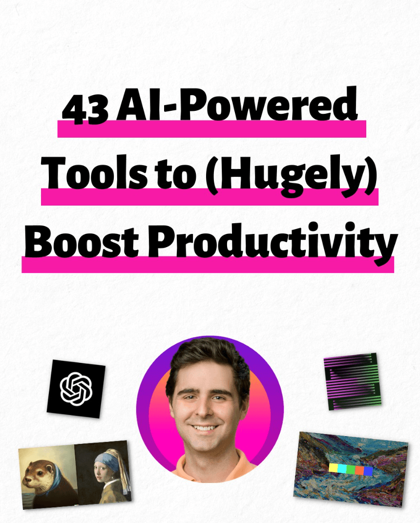 43 AI-Powered Tools: Amazon listing image
