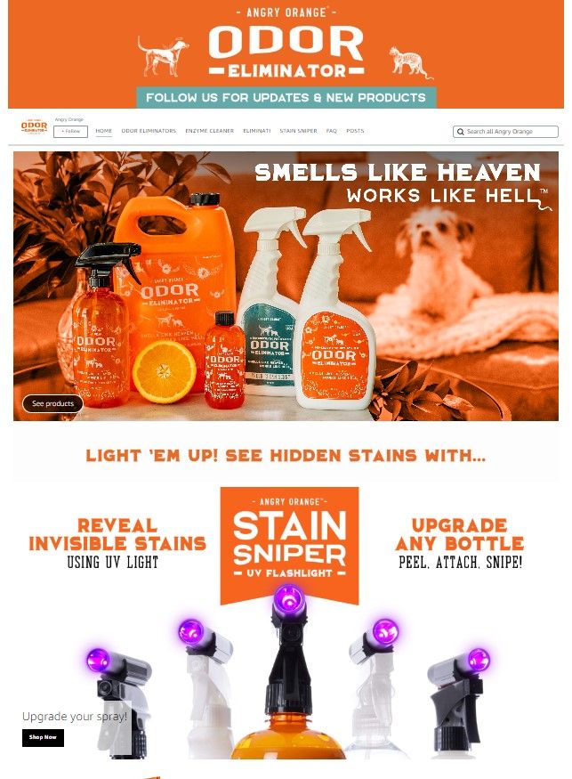 ANGRY ORANGE STORE PET 1: Storefront